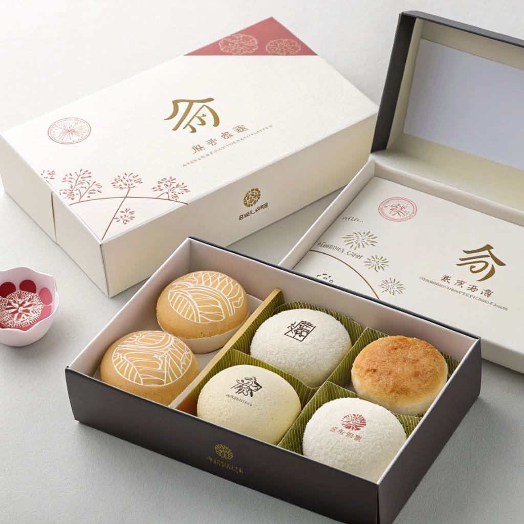 Un mélange de pâtisseries à emporter